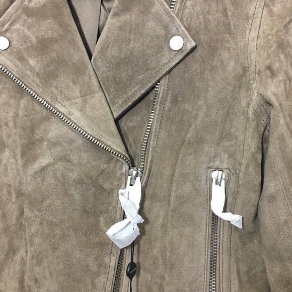 Blank NYC Midnight Toker Suede Leather Jacket - Picture 2 of 13